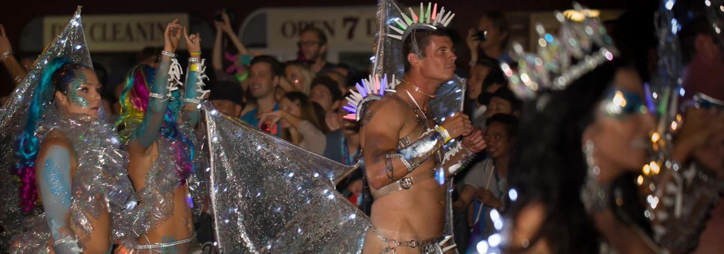 The Celebrations of Sydney Gay and Lesbian Mardi Gras and Sydney WorldPride