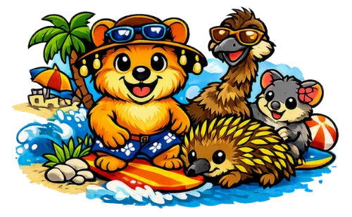aussie friends