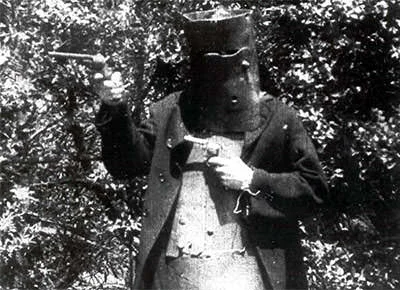 Screenshot from The Story of the Kelly Gang (1906)