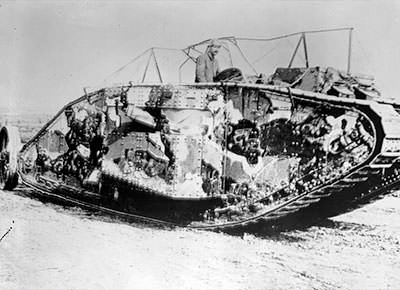 Lancelot de Mole's Mark I Tank