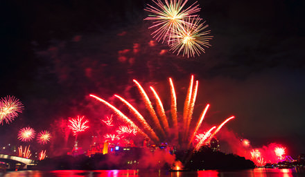 Riverfire Festival in Brisbane