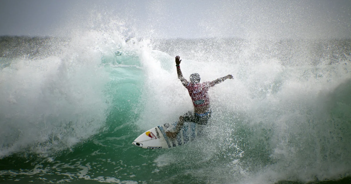 Surfing in Queensland