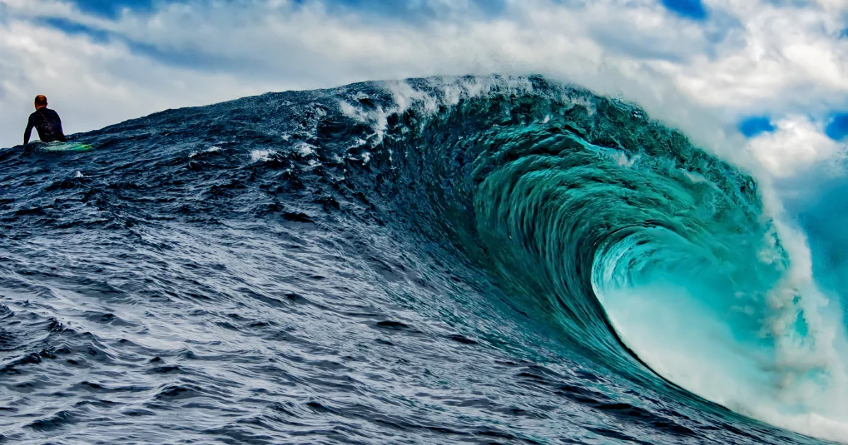 Surfing in Tasmania