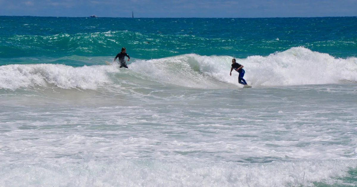 Surfing in Western Australia