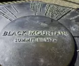 Plaque at the Base of Black Mountain